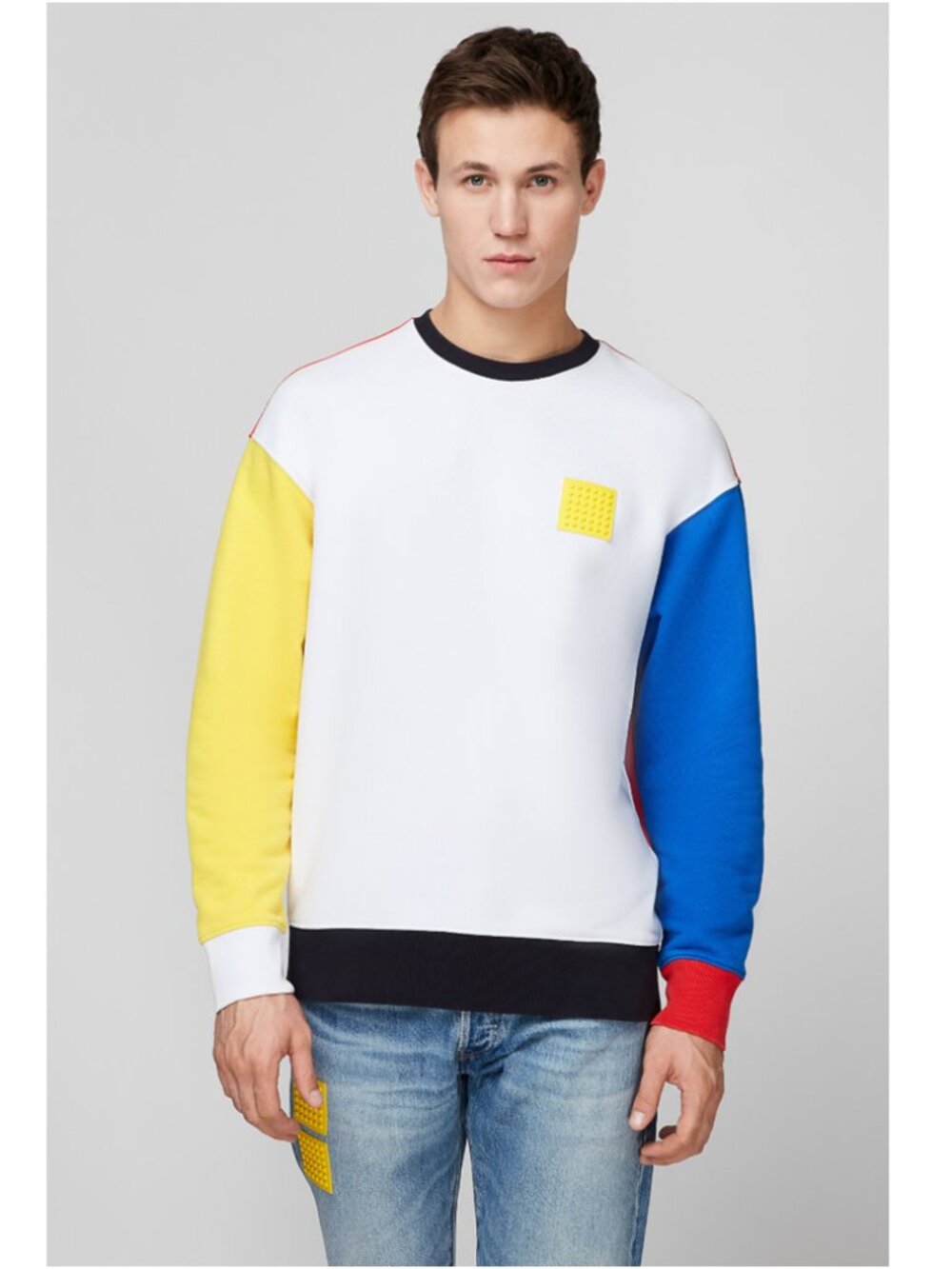 Levi's X Lego Men's Colab Relaxed Crewneck Sweatshirt
